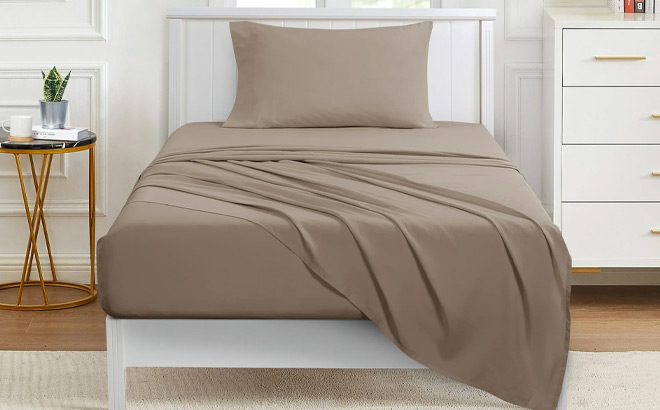 Mainstays Comfort Chill Microfiber Bed Sheet Set