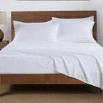 Mainstays Super Soft High Quality Brushed Microfiber Bed Sheet Set on the Bed