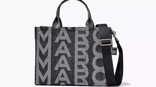 Marc Jacobs The Monogram Denim Medium Tote Bag