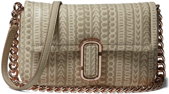 Marc Jacobs The Monogram Leather Shoulder Bag