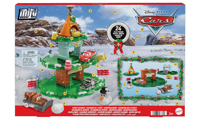 Mattel Disney and Pixar Cars Minis Advent Calendar 2024