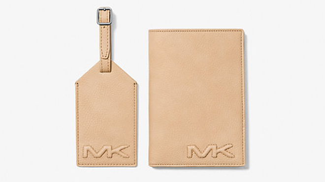 Michael Kors Cooper Passport Case Luggage Tag Set