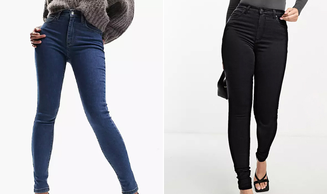 Miodels Wearing Asos Jeans