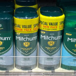 Mitchum Mens Deodorants in shelf