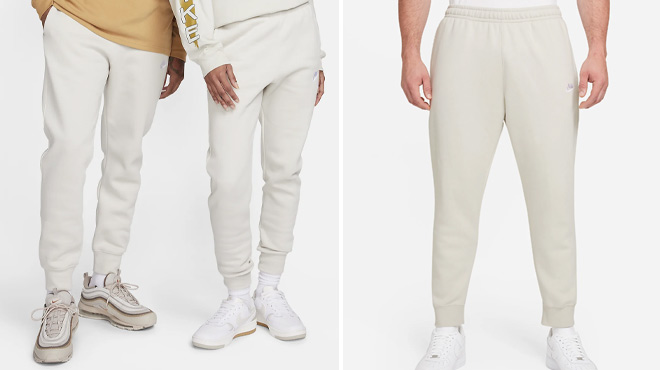 Models Wearing Nike Sportswear Club Fleece Joggers