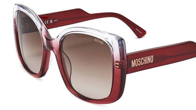 Moschino Womens 4mm Sunglasses