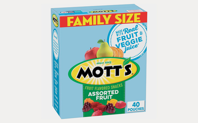 Motts Fruit Flavored Snacks Assorted Fruit