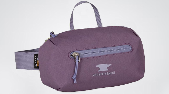 Mountainsmith Flow 1 2L Lumbar Pack in Black Plum Color