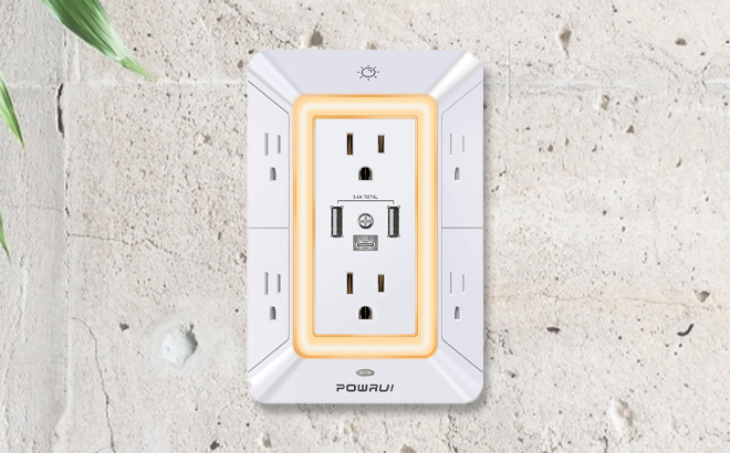 Multi Plug Outlet Surge Protector