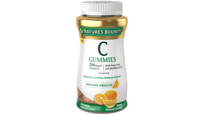 Natures Bounty 250 mg 80 Count Vitamin C Gummies