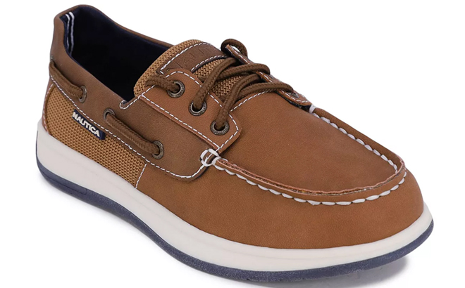 Nautica Little Boys Slip On Boat Shoes