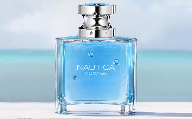 Nautica Voyage Eau De Toilette for Men on a Table