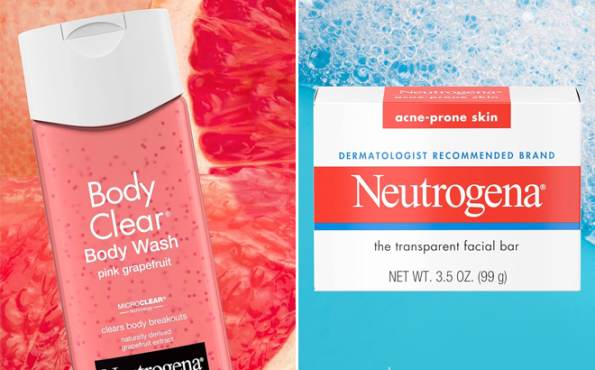 Neutrogena Body Clear Acne Treatment Body Wash