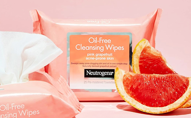 Neutrogena Makeup Remover Wipes Pink Grapefruit