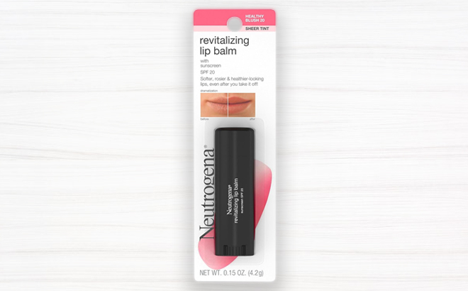 Neutrogena Tinted Lip Balm SPF 20 Sunscreen