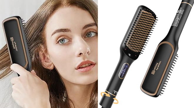 Nicebay Hair Straightener Brush