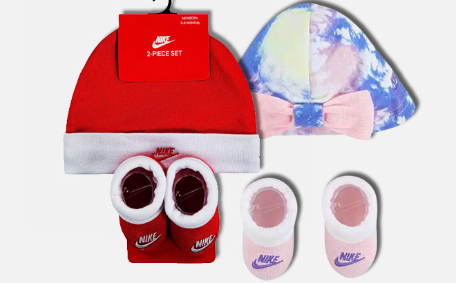 Nike Baby Hat Boots Sets