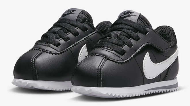 Nike Cortez EasyOn Toddler Shoes Black