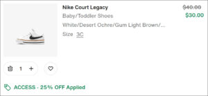 Nike Court Legacy Shoes at Checkout