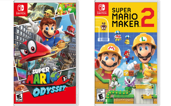 Nintendo Switch Super Mario Odyssey Games