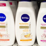 Nivea Body Wash on Store Shelf