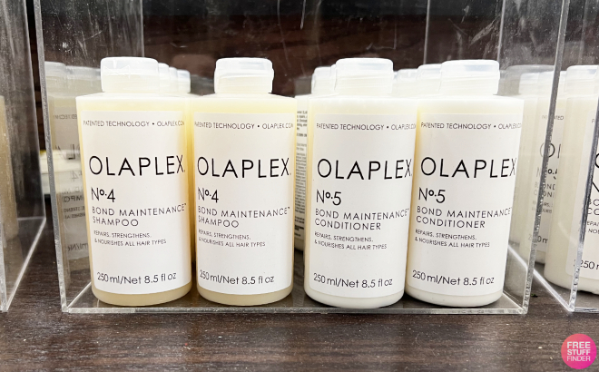 Olaplex No 4 Bond Maintenance Shampoo and No 5 Bond Maintenance Conditioner