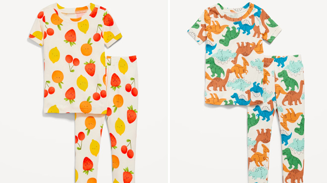 Old Navy Baby and Toddler Snug Fit Printed Pajama Sets