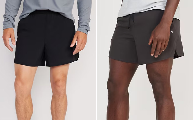 Old Navy Mens StretchTech Lined Run Shorts