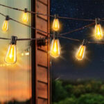 Outdoor String Lights with Dimmer