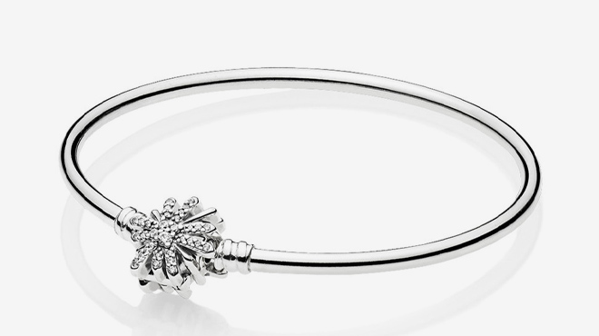 Pandora Silver Limited Edition Fireworks CZ Bangle