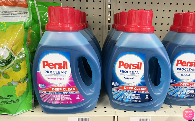 Persil ProClean Liquid Laundry Detergent 25 Loads on Shelf