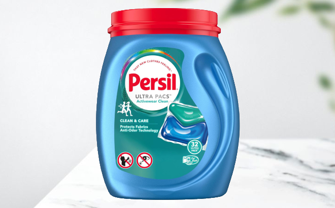 Persil Ultra Pacs Activewear Clean Laundry Detergent