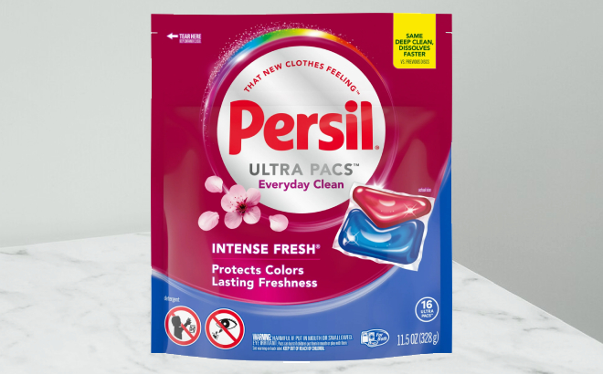 Persil Ultra Pacs Intense Fresh Everyday Clean Laundry Detergent 16 Count