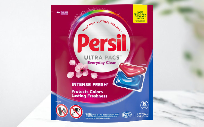 Persil Ultra Pacs Intense Fresh Everyday Clean Laundry Detergent