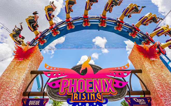 Phoenix Rising Ride at Busch Gardens Tampa