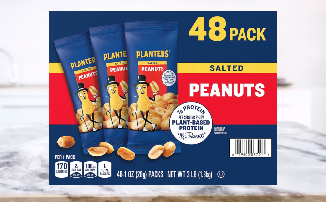 Planters Salted Peanuts 48 Pack