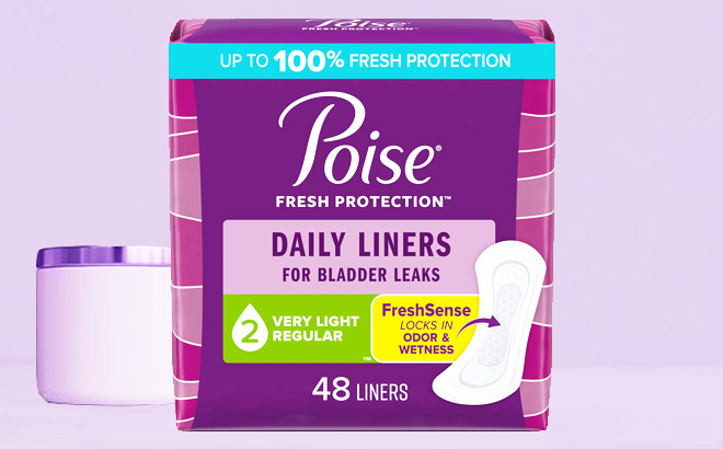 Poise 48 Count Daily Liners