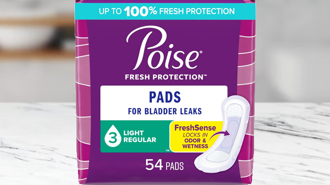 Poise 96 Count Incontinence Pads