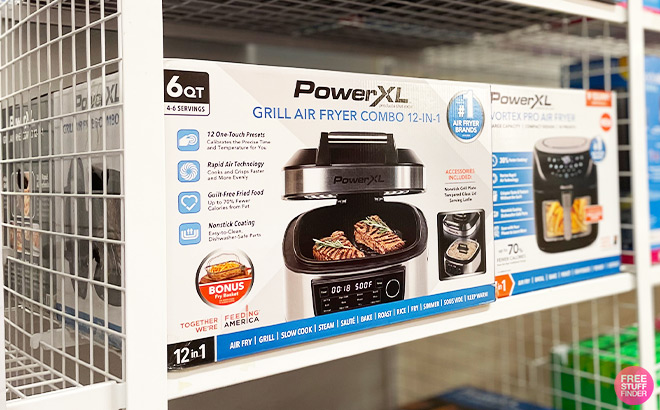 Power XL Air Fryer Grill Combo