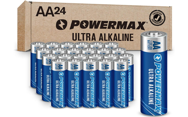 Powermax 24 Count AA Batteries