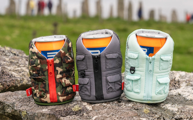 Puffin Drinkwear Insulated Koozies The Adventurer in Three Colors