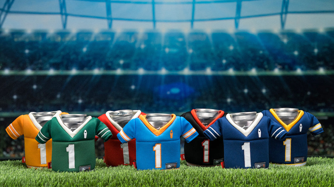 Puffin Drinkwear The Gridiron in Seven Colors