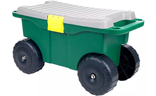 Pure Garden Storage Cart on a Plain Background