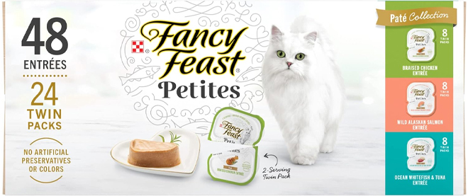 Purina Fancy Feast Gourmet Wet Cat Food Variety 24 Pack