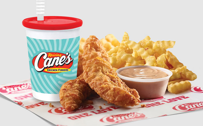 Raising Canes Kids Combo