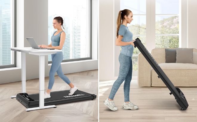 Rellfit Small Under Desk Treadmill