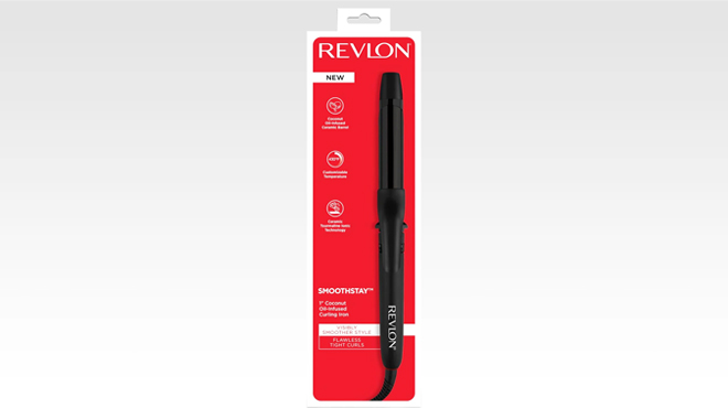 Revlon SmoothStay Coconut Oil Infused Curling Iron