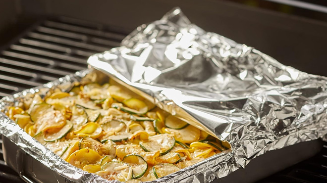 Reynolds Wrap Aluminum Foil in Oven