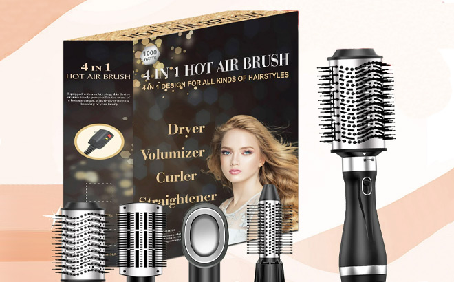 SKIMI Hair Dryer Brush with Tool Set