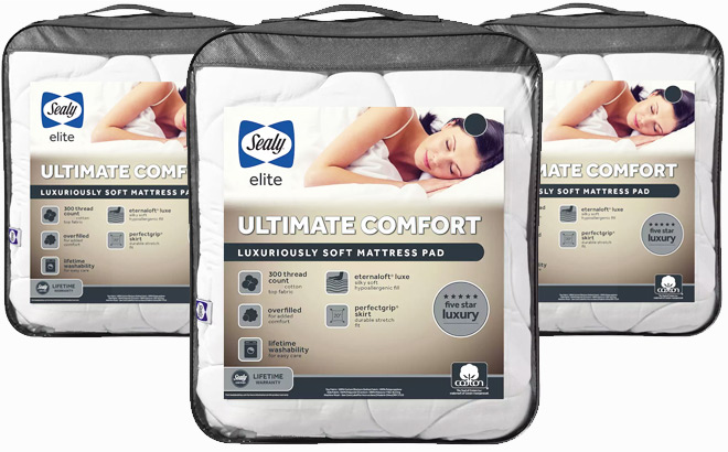 Sealy Elite Ultimate Comfort Mattress Pad